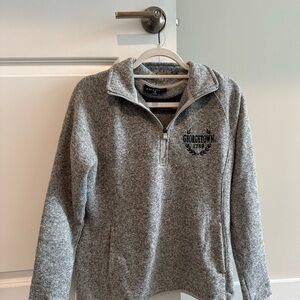 Gray Georgetown 1789 Men's Sweater